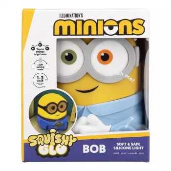 Paladone Bob SquishyGlo Silikona gaisma, uzlādējama - SpongeBob SquarePants noskaņas gaisma
