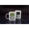Paladone Game Boy Heat Change Mug 300 ml Keramika Pelēks/Melns