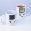 Paladone Game Boy Heat Change Mug 300 ml Keramika Pelēks/Melns