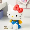Paladone Hello Kitty formas krājkasīte - Keramikas monētu banka, oficiāla Sanrio prece, balta/rozā/melna, 13.5 x 13.5 x 16.5 cm