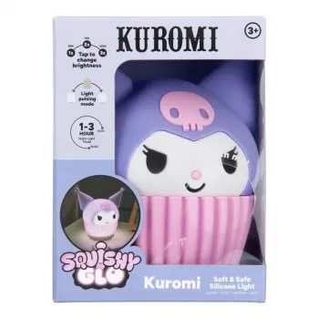 Paladone Kuromi SquishyGlo Silikona gaisma, uzlādējama