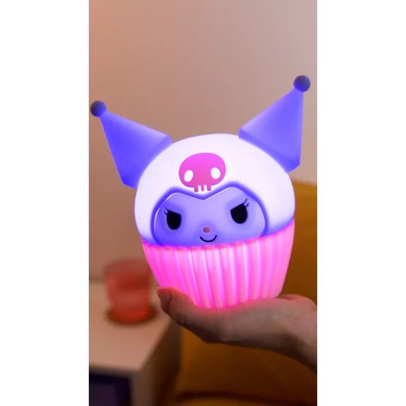 Paladone Kuromi SquishyGlo Silikona gaisma, uzlādējama