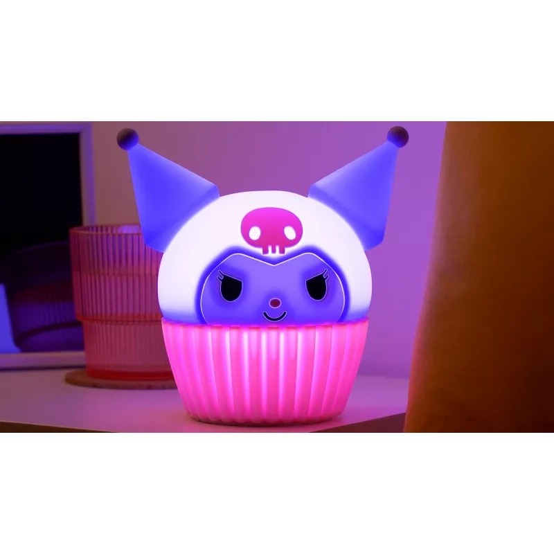 Paladone Kuromi SquishyGlo Silikona gaisma, uzlādējama