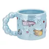 Paladone Minecraft Axolotl Bubble Shaped Mug - 325 ml Keramika Rozā