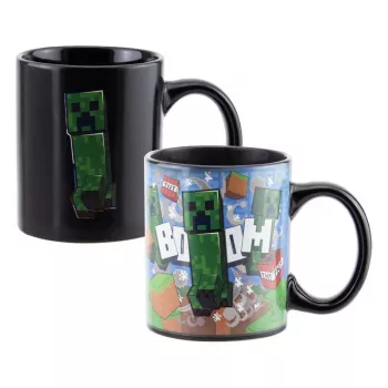 Paladone Minecraft Creeper Heat Change Mug