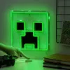 Paladone Minecraft Creeper pie sienas stiprināma LED neona gaisma