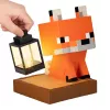 Paladone Minecraft Fox Solar Light - LED āra dekoratīvā figūriņa ar krēslas sensoru, silti baltu mirdzumu un ūdensizturīgu dizainu