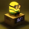 Paladone Minions Icon modinātājs - digitālais LED, USB barošana, snaudas funkcija