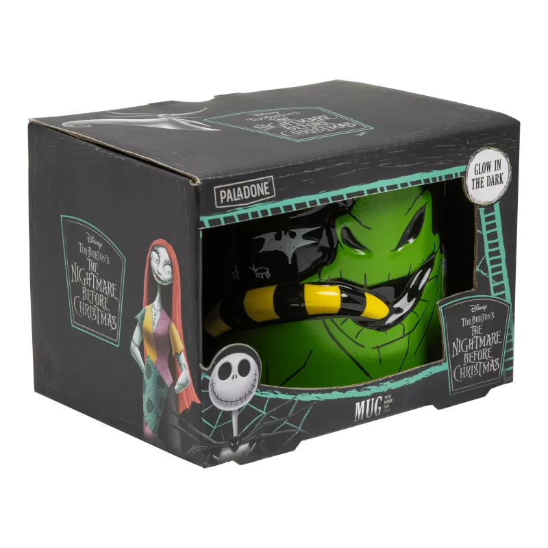 Paladone Oogie Boogie formas krūze, kas spīd tumsā, 350 ml