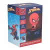 Paladone Spider-Man Icon modinātājpulkstenis - digitāls LED, sarkans/melns