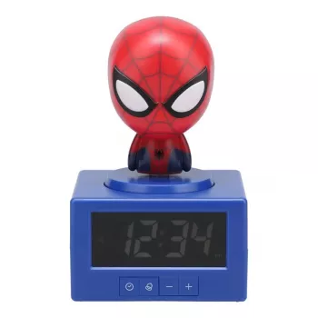 Paladone Spider-Man Icon modinātājpulkstenis - digitāls LED, sarkans/melns