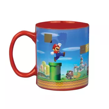 Paladone Super Mario krūze ar karstuma maiņas efektu