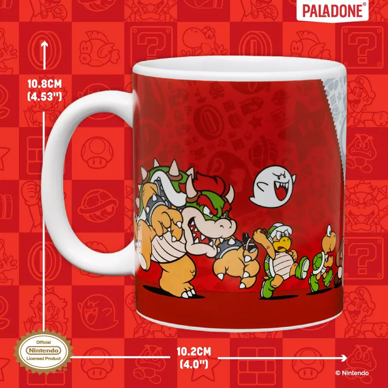 Paladone Super Mario Krūze - Siltuma maiņas Jautājumu Bloks Keramika 300ml