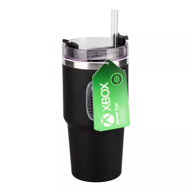 Paladone Xbox Gamer krūze - keramikas krūze ar kontroliera rokturi, 300 ml, melna/zaļa