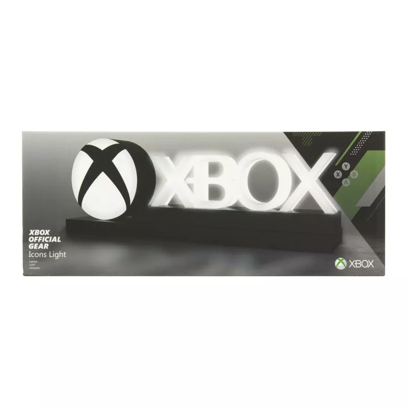 Paladone Xbox Symbols LED galda lampa - Daudzkrāsaina