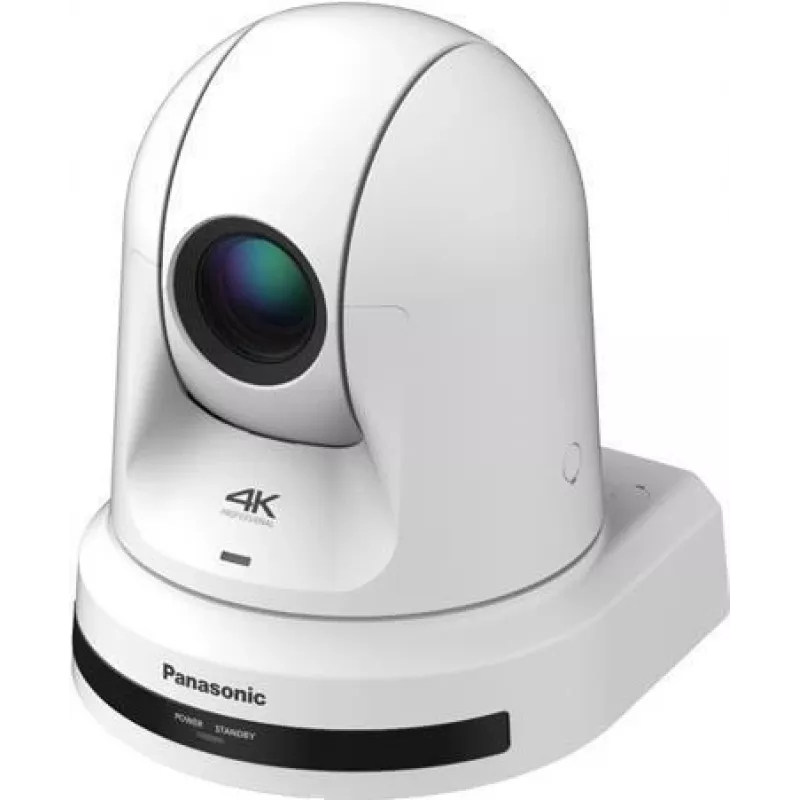 Panasonic AW-UE50WEJ 4K UHD PTZ kamera ar 24x optisko tālummaiņu, 3G-SDI un HDMI, PoE+, balta