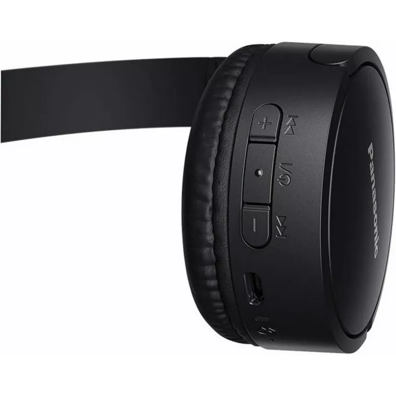 Panasonic RB-HF420BE-K bezvadu austiņas ar mikrofonu, Bluetooth 5.0, 50h akumulators, melnas