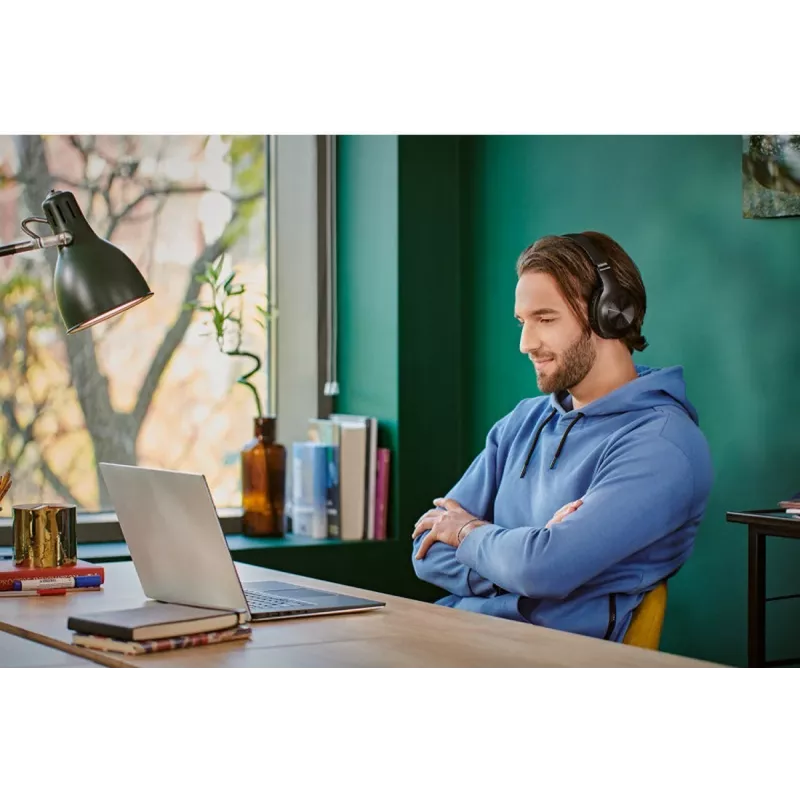 Panasonic RB-HX220BDEK uz ausīm liekamas Bluetooth austiņas, melnas