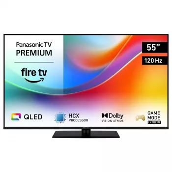 Panasonic TV-55W85B 55 collu 4K QLED 120Hz Fire TV HDR Dolby Atmos viedtelevizors