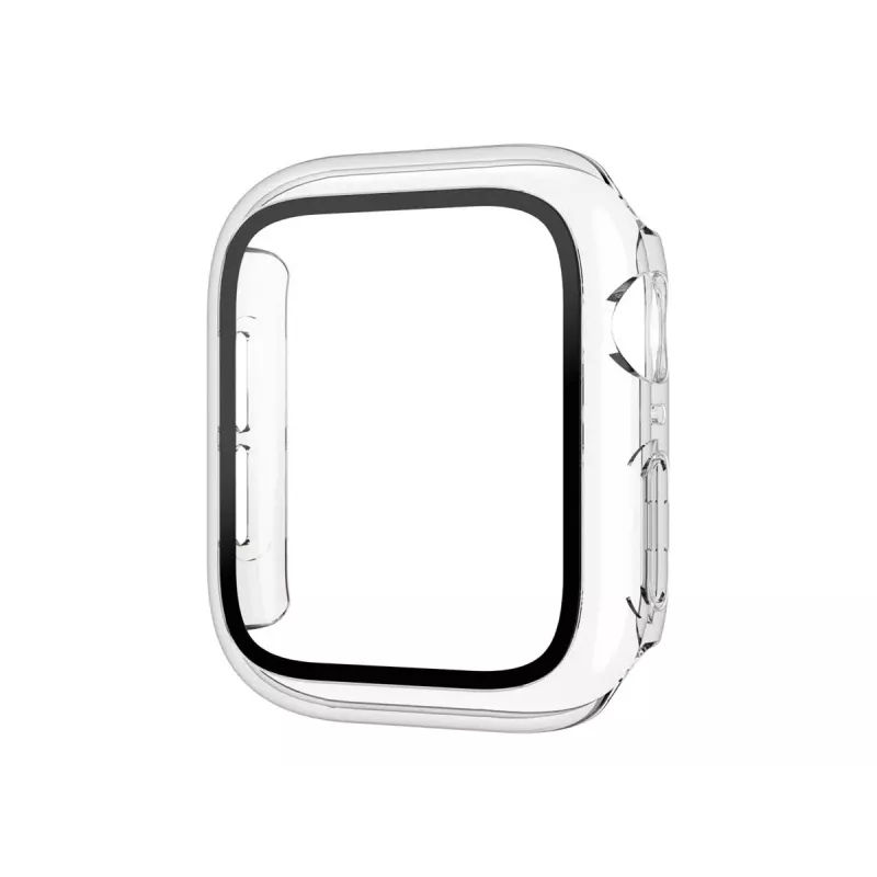 PanzerGlass pilna korpusa aizsargs Apple Watch Series 7/8/9 41mm – caurspīdīgs 9H rūdītais stikls