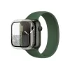 PanzerGlass pilna korpusa aizsargs Apple Watch Series 7/8/9 41mm – caurspīdīgs 9H rūdītais stikls