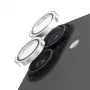 PanzerGlass Hoops Glitter Silver Camera Lens Protector iPhone 17 / iPhone 16 / 16 Plus
