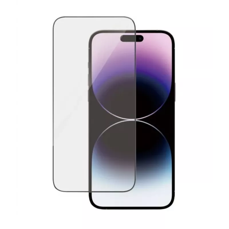PanzerGlass Ultra-Wide Fit ekrāna aizsargs Apple iPhone 14 Pro Max (6,7 collu) – rūdīts stikls, antibakteriāls, 9H, Easy Aligner komplektā