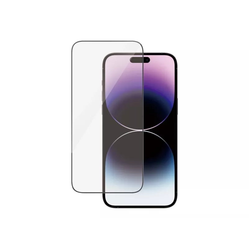PanzerGlass Ultra-Wide Fit ekrāna aizsargs Apple iPhone 14 Pro Max (6,7 collu) – rūdīts stikls, antibakteriāls, 9H, Easy Aligner komplektā