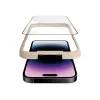 PanzerGlass Ultra-Wide Fit ekrāna aizsargs Apple iPhone 14 Pro Max (6,7 collu) – rūdīts stikls, antibakteriāls, 9H, Easy Aligner komplektā