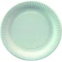PAPSTAR 11170 Apaļš kartona šķīvis, balts, 230 mm, 100 gabali