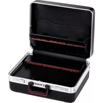 PARAT CLASSIC KingSize Plus instrumentu koferis 588000171 melns alumīnija-plastmasas