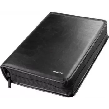 PARAT CLASSIC Instrumentu koferis 5650040061 melns mākslīgās ādas ar alumīnija rāmi, 2 instrumentu dēļi, 20 kg slodze