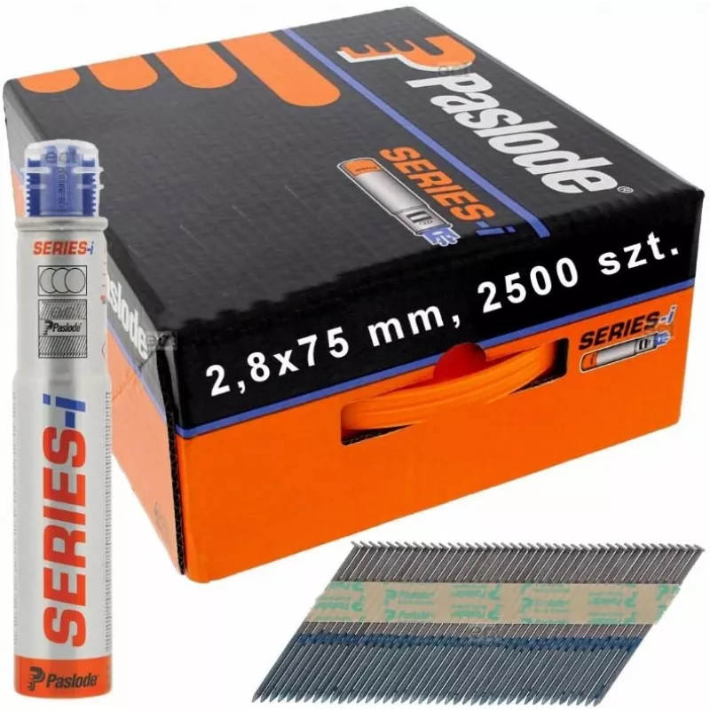 Paslode Naglas NFP 2.8x75 mm 2500 gab. IM90/100