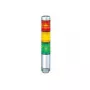 PATLITE MPS-302-RYG LED signāltornis 30mm 3 līmeņi Sarkans/Orangžs/Zaļš 24V DC