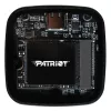 Patriot PDP31 1TB Type-C pārnēsājamais SSD - sarkans / melns