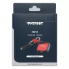 Patriot PDP31 2TB USB 3.2 Gen 2 Type-C pārnēsājamais SSD - melns/sarkans
