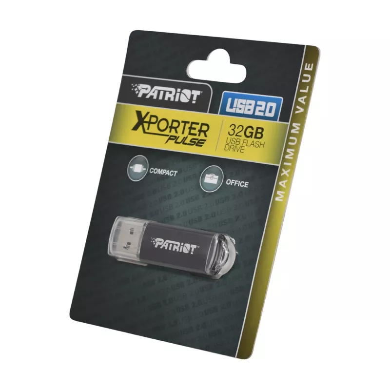 Patriot Xporter 32GB USB 2.0 zibatmiņa - melna