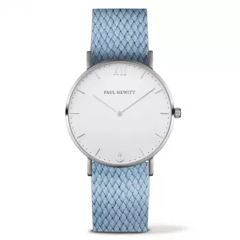 PAUL HEWITT Unisex Watch Sailor Line PH-SA-SSTW26M 39mm Silver Stainless Steel Mesh