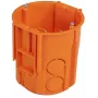 PAWBOL A.0080 dziļā sadales kārba 80 mm ar skrūvēm, balta