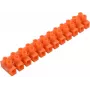 PAWBOL E.4031P 12-Polu Skrūvju Spaiļu Bloks 2.5mm² 450V 24A Poliamīds Caurspīdīgs
