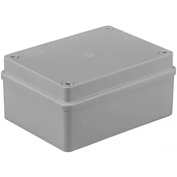 PAWBOL S-BOX 316 IP65 ABS hermētiska sadales kārba 150x110x70 mm pelēka