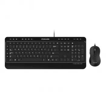 PCBuilder ALPHA Silent vadu tastatūras un peles komplekts