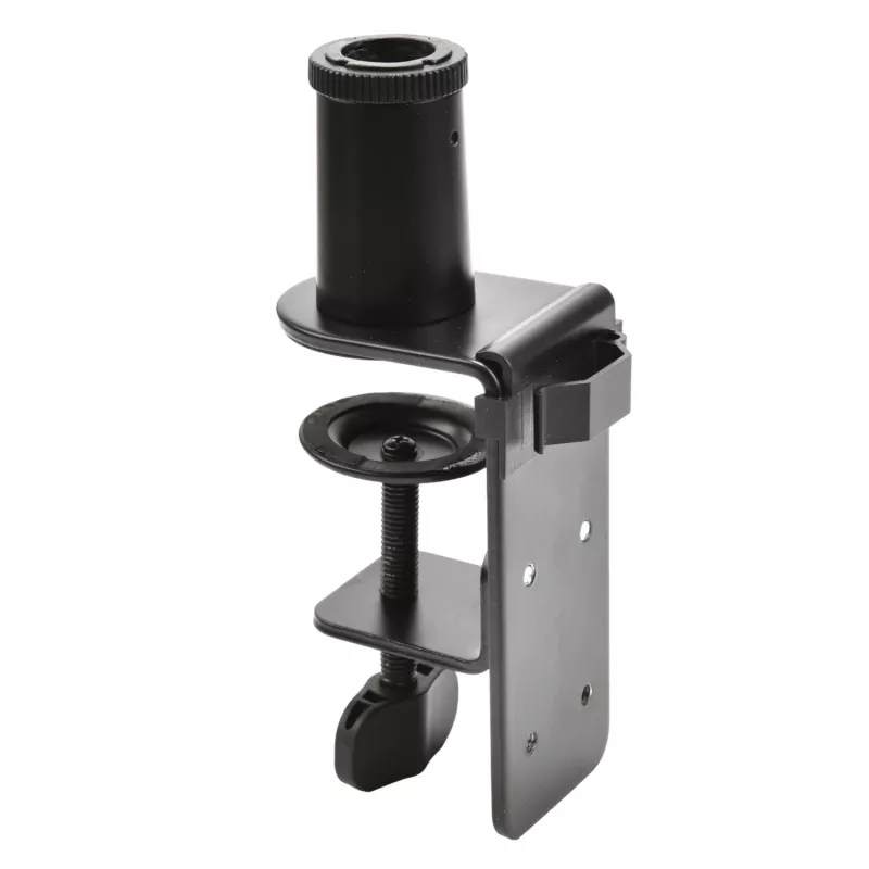 PCBuilder CAST STEADY Mikrofona pantogrāfa roka - Galda skavas šķērveida roka, tērauds, 1.5 kg slodze, 750 mm sniedzamība, 360° rotācija, slēpta kabeļu vadība, melna