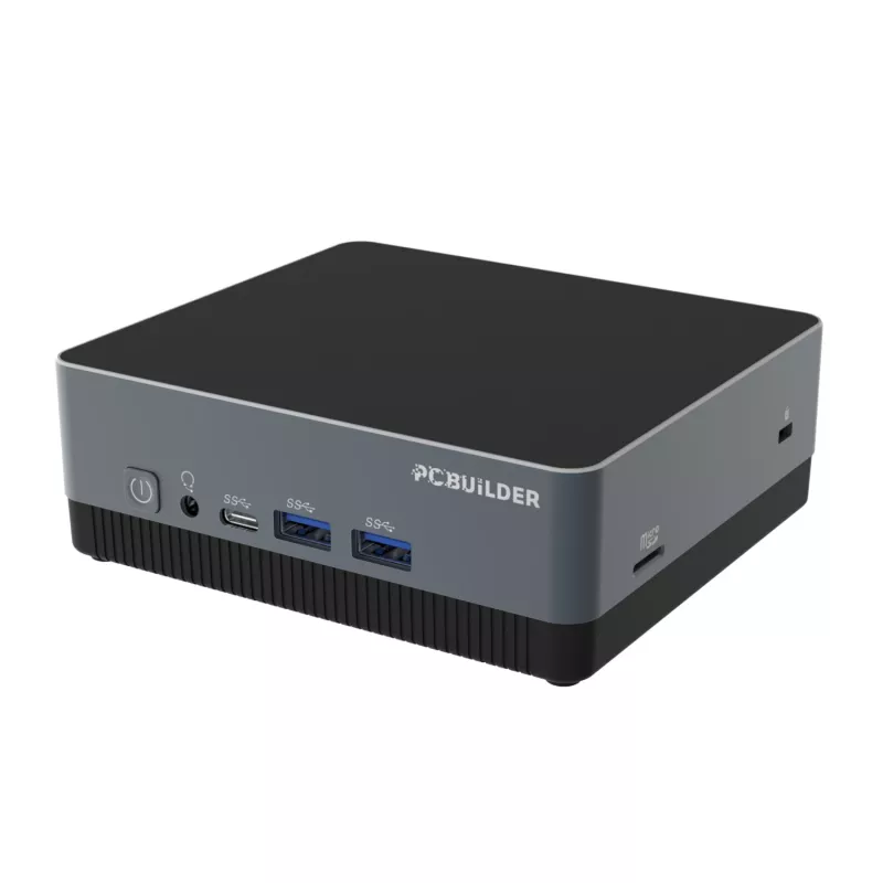 PCBuilder CUBE-N100 8GB DDR4 512GB Windows 11 Home Mini dators