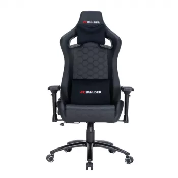 PCBuilder NAVIGATOR X spēļu krēsls - Premium PU āda, 3D roku balsti, 150kg ietilpība