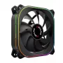 PCBuilder TORNADO CHILL 120mm ARGB PWM korpusa ventilators - melns