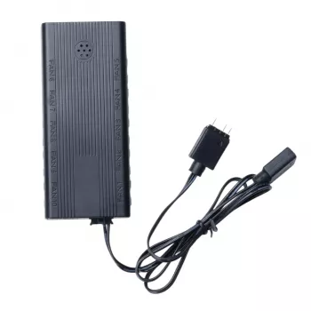 PCBuilder TORNADO CHILL ARGB 120mm ventilatoru komplekts - 3 gab., adresējams RGB, PWM, hidrauliskais gultnis, 65 CFM, 6 portu centrmezgls