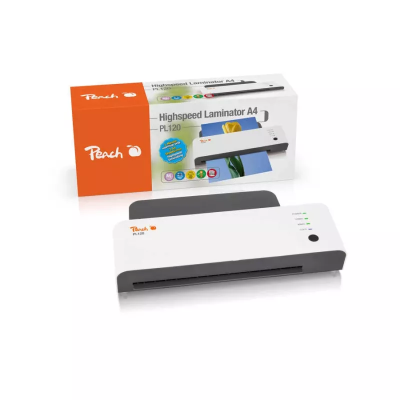 Peach PL120 Laminators A4 230 mm Melns