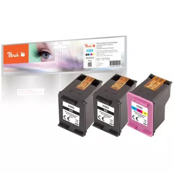 PEACH Spar Pack Plus 320946 tintes kasetnes (saderīgas ar HP 303) – 2 gab.