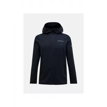 Peak Performance Light Zip Hood vīriešu pilna rāvējslēdzēja kapuce melna L izmērs